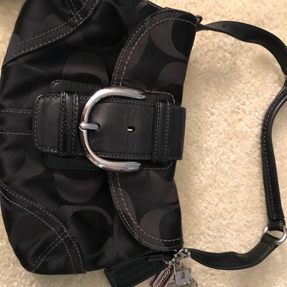 Coach Signature Hobo with Coach Waller